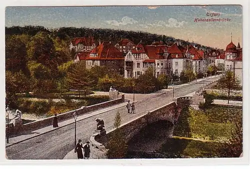 08512 Ak Erfurt Hohenzollernbrücke 1941