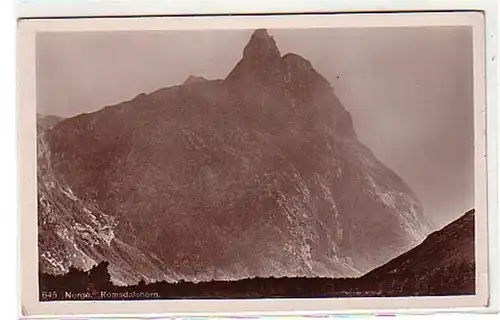 08502 Ak Romsdalshorn Norvège Massif montagneux vers 1910
