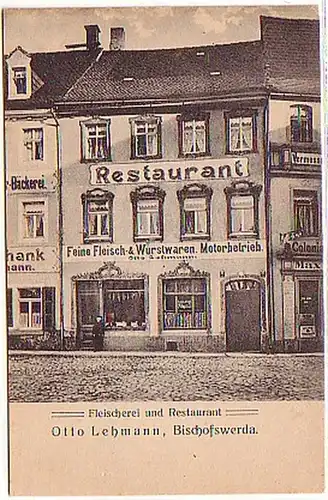 08441 Ak Evêque de la charcuterie et restaurant 1910