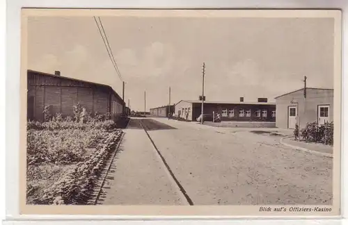 08432 Ak Lager Neuwiese Kommandantur Offiziers-Kasino um 1935