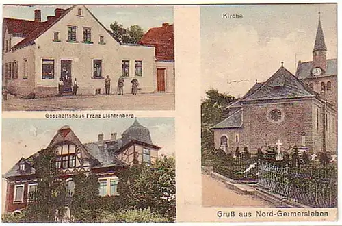 08415 Mehrbild Ak Gruß aus Nord Germersleben 1930