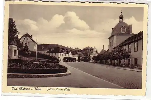 08409 Ak Bad Köstritz in Thür. Strassenansicht 1939