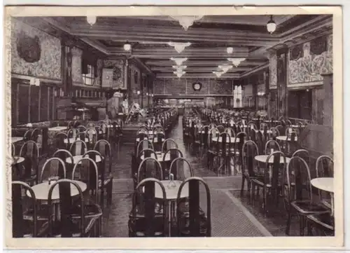 08362 Ak Nuremberg Hotel "Cafe Königshof" 1934