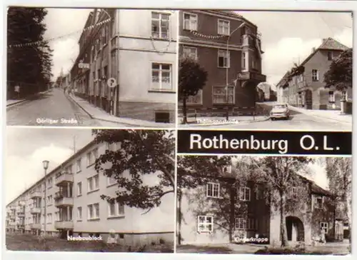08345 Ak Rothenburg Oberlausitz Kinderkrippe usw.