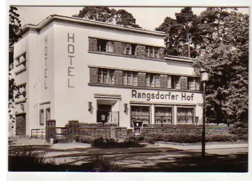 08340 Ak Rangsdorf (Kreis Zossen) Hotel Goethestrasse 1