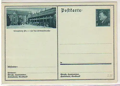 08301 Carte postale de Königsberg vers 1930