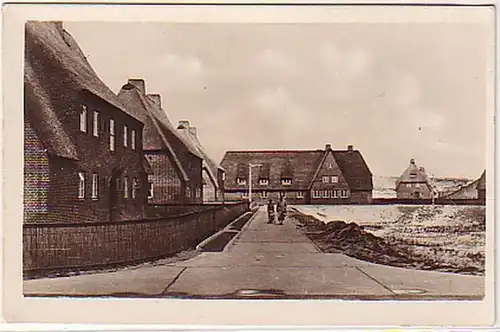 08292 Foto Ak List auf Sylt um 1940