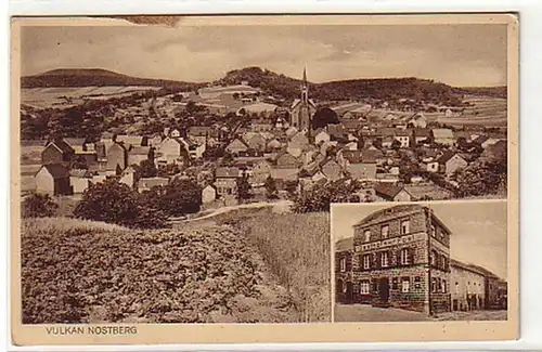 08279 Ak Eich mit Vulkan Nostberg Gasthof zur Post 1929