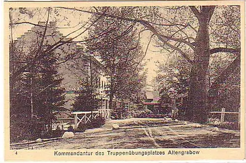 08256 Ak Truppenübungsplatz Altengrabow Kommandatur1928