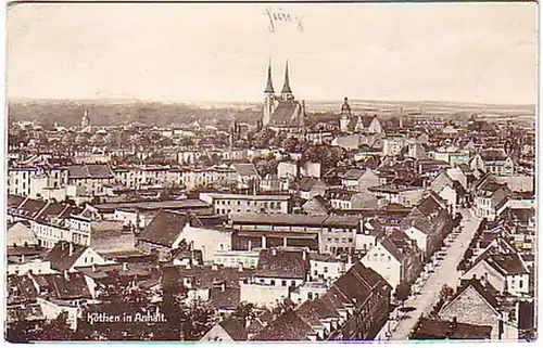 08248 Ak Köthen in Anhalt Vue totale 1936