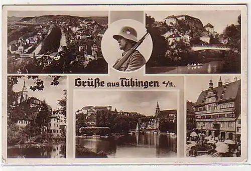 08189 Ak Salutation de Tübingen au Neckar vers 1935