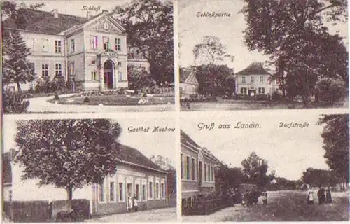 08184 Mehrbild Ak Gruss aus Landin Gasthof usw. 1923