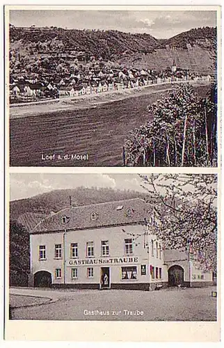 08170 Ak Loef à l'auberge Mosel à Traube vers 1940