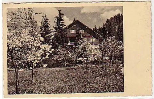 08161 Ak Bayrischzell Bergpension Thier um 1940