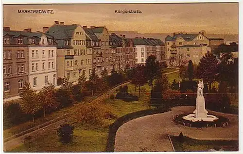 08157 Ak Marktredwitz Klingerstrasse 1927