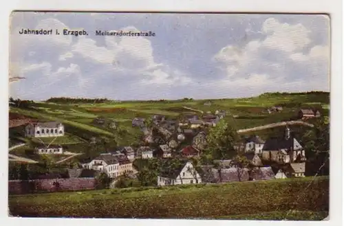 08155 Ak Jahnsdorf dans l'arkg. Meinerdorferstraße vers 1930