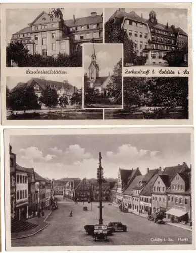 08145/2 Ak Zschadraß und Colditz 1954