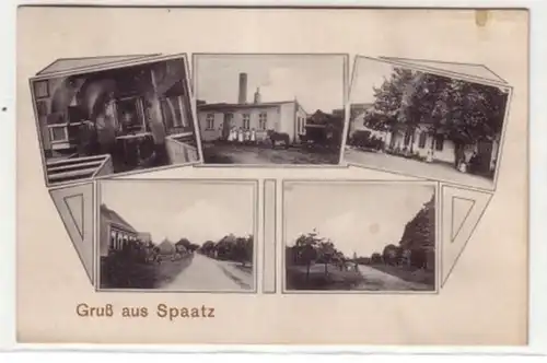 08143 Mehrbild Ak Gruss aus Spaatz 1912
