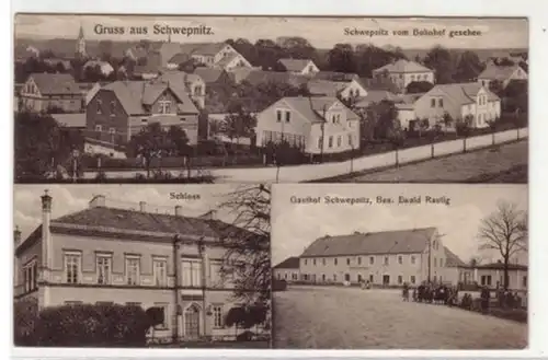 08117 Feldpost Ak Gruß aus Schwepnitz in Sachsen 1917