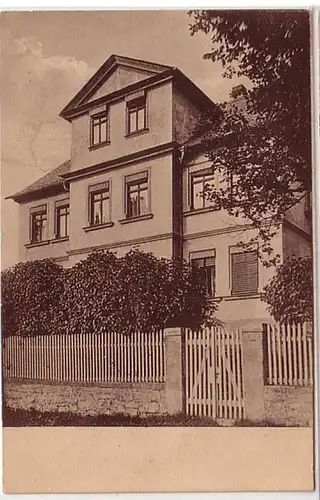 08107 Ak Ebersdorf Thüringe. Pension Kammerhoff vers 1920