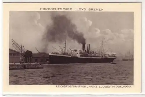 08097 Ak Reichspostdampfer "Prinz Ludwig" um 1920