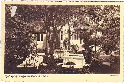 08059 Ak Hohenfurch Café Luxe bois 1941