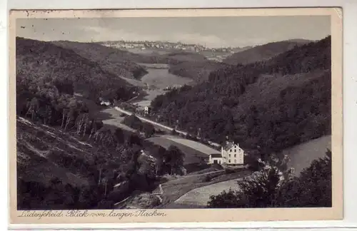 08058 Ak Lüdenscheid Blick vom Langen Nacken 1936