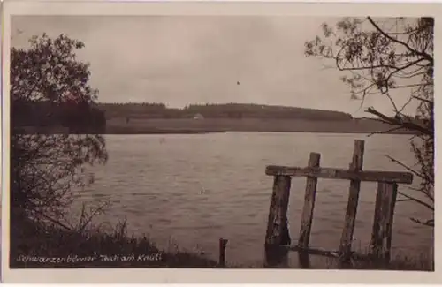 08057 Ak Schwarzenbörner Teich am Knüll um 1930