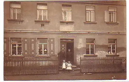 08047 Photo Ak Treben S.-A. Maison résidentielle vers 1920