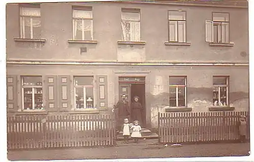 08046 Photo Ak Treben S.-A. Maison résidentielle vers 1920