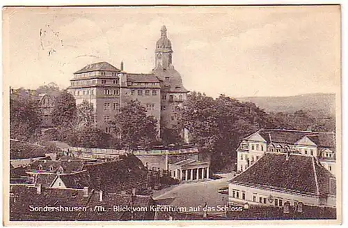 08044 Ak Maison spéciale Vue du clocher 1929