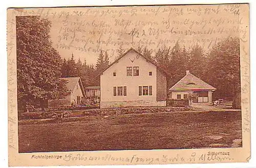 08036 Ak Fichtelgebirge Silberhaus 1935