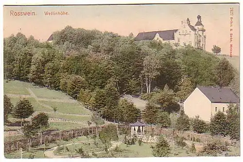 08026 Ak Rosswein Wettinhöhe 1909