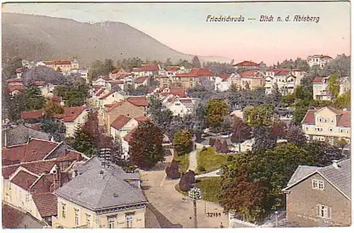 08022 Ak Friedrichroda Blick n. d. Abtsberg 1921