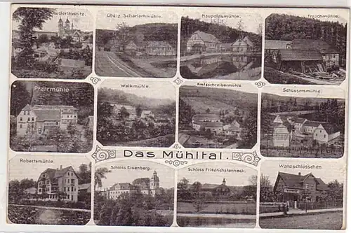 07984 Mehrbild Ak das Mühltal in Thüringen 1921