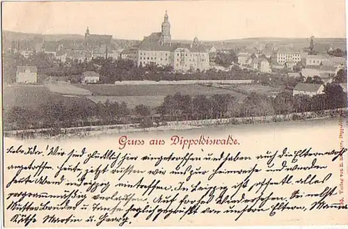 07973 Ak Gruss aus Dippoldiswalde 1899