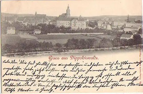 07973 Ak Gruss de Dippoldiswalde 1899
