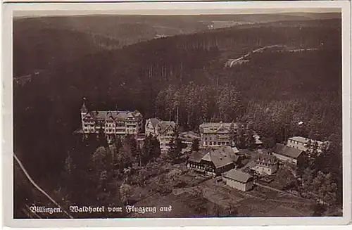 07901 Ak Villingen Waldhotel depuis l'avion de 1936