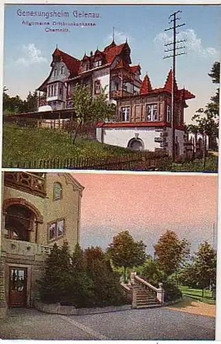 07889 Ak Genesungsheim Gelenau vers 1920