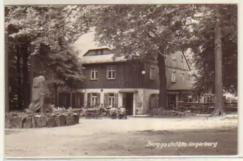 07883 Ak Berggaststätte Ungerberg bei Neustadt in Sa.
