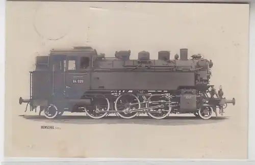 07881 Ak Henschel Train de voyageurs Tender Locomotive de la Reichsbahn en 1932