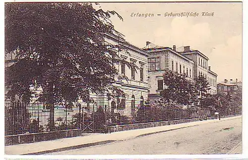 07871 Post Ak Erlangen Oberten Obstétrique Clinique 1917