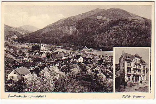 07869 Ak Lautenbach Renchtal Hotel Étoiles 1937