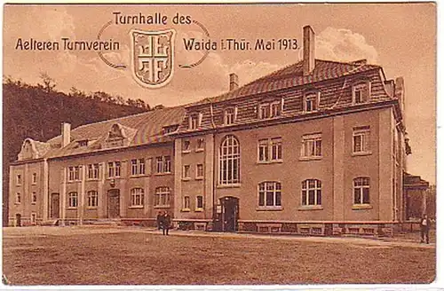 07813 Ak Waida i. Thuringe Gymnastique 1913