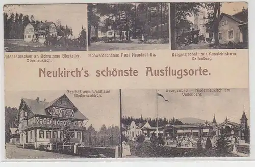 07800 Multi-image Ak Neukirchs plus belle excursion vers 1910