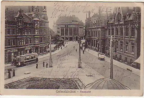 07776 Feldpost Ak Gelsenkirchen Neumarkt 1917