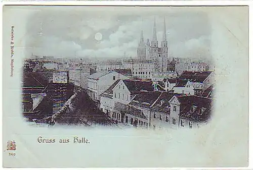 07762 Carte de la Lune de Gruse de Hall à la Salle 1900