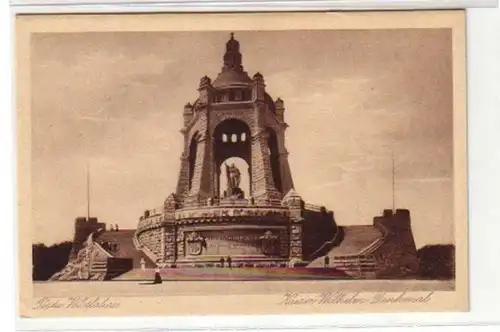 07720 Ak Porta Westtalica Monument à l'empereur Wilhelm 1925