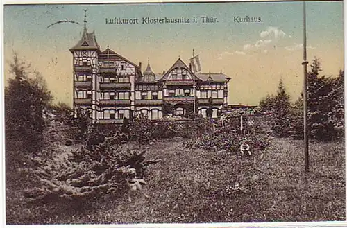 07702 Ak Luftkurort Klosterlausnitz in Thür. 1911