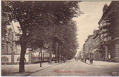 07683 Ak Wilhelmshaven Roonstrasse 1906